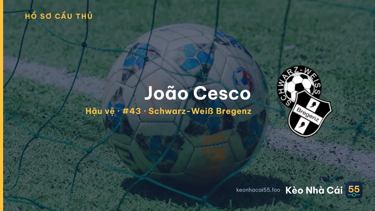 João Cesco — Schwarz-Weiß Bregenz