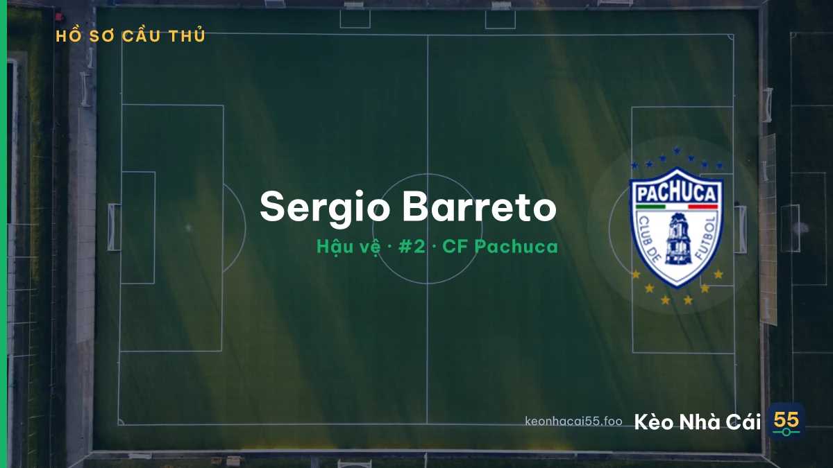 Sergio Barreto — CF Pachuca