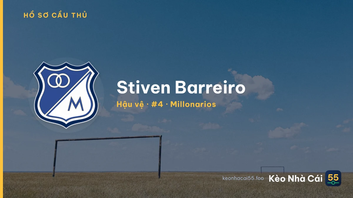 Stiven Barreiro — Millonarios