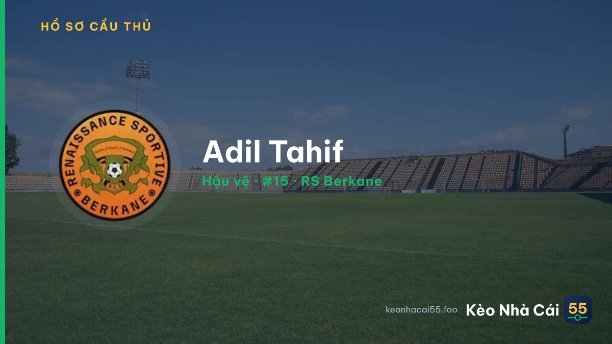 Adil Tahif — RS Berkane
