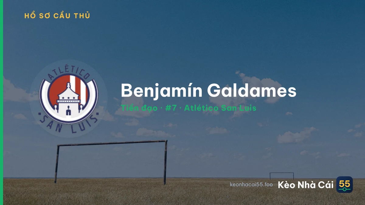 Benjamín Galdames — Atlético San Luis