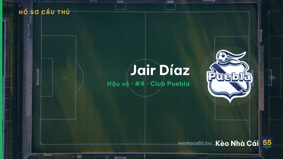 Jair Díaz — Club Puebla