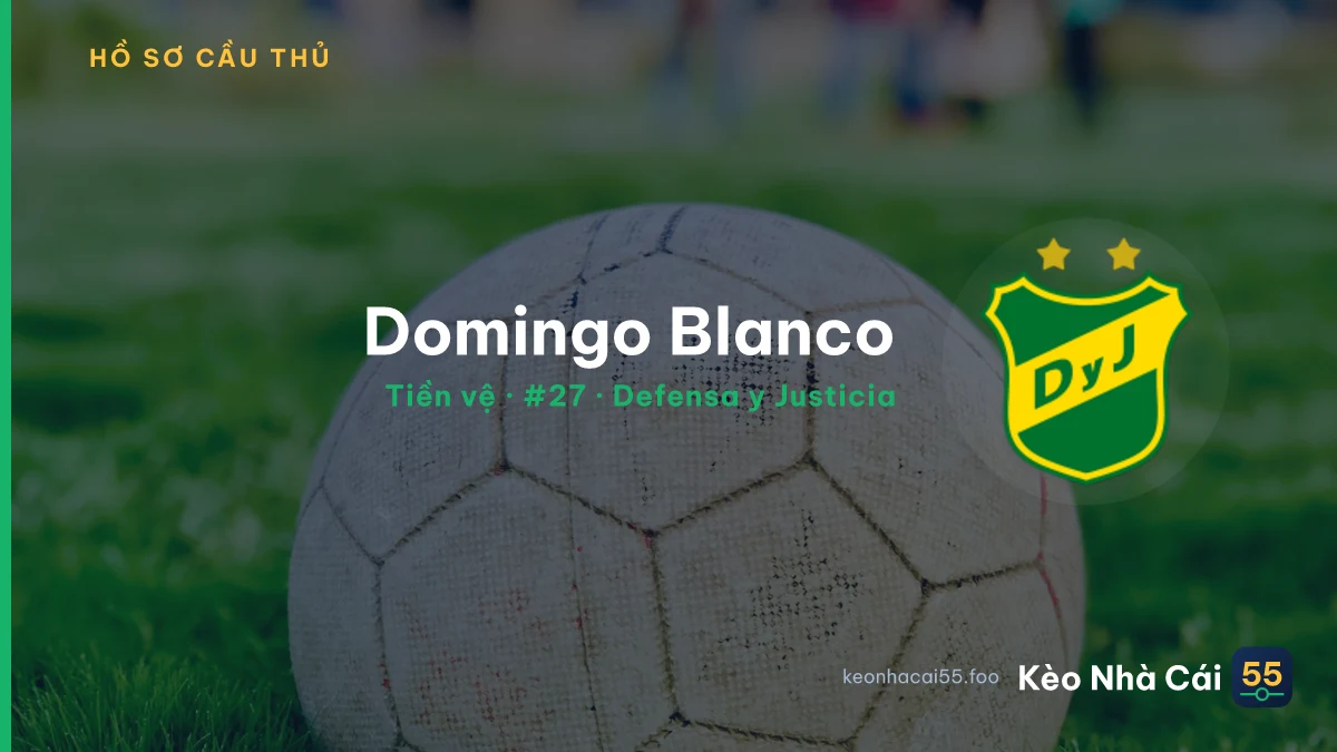 Domingo Blanco — Defensa y Justicia