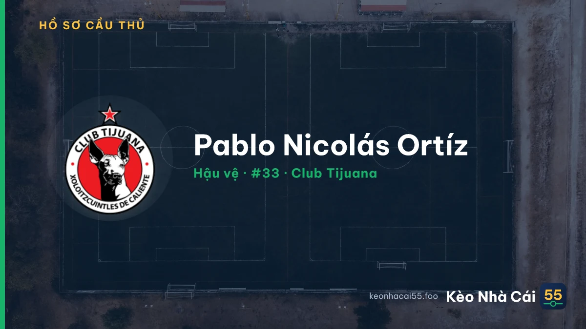Pablo Nicolás Ortíz — Club Tijuana