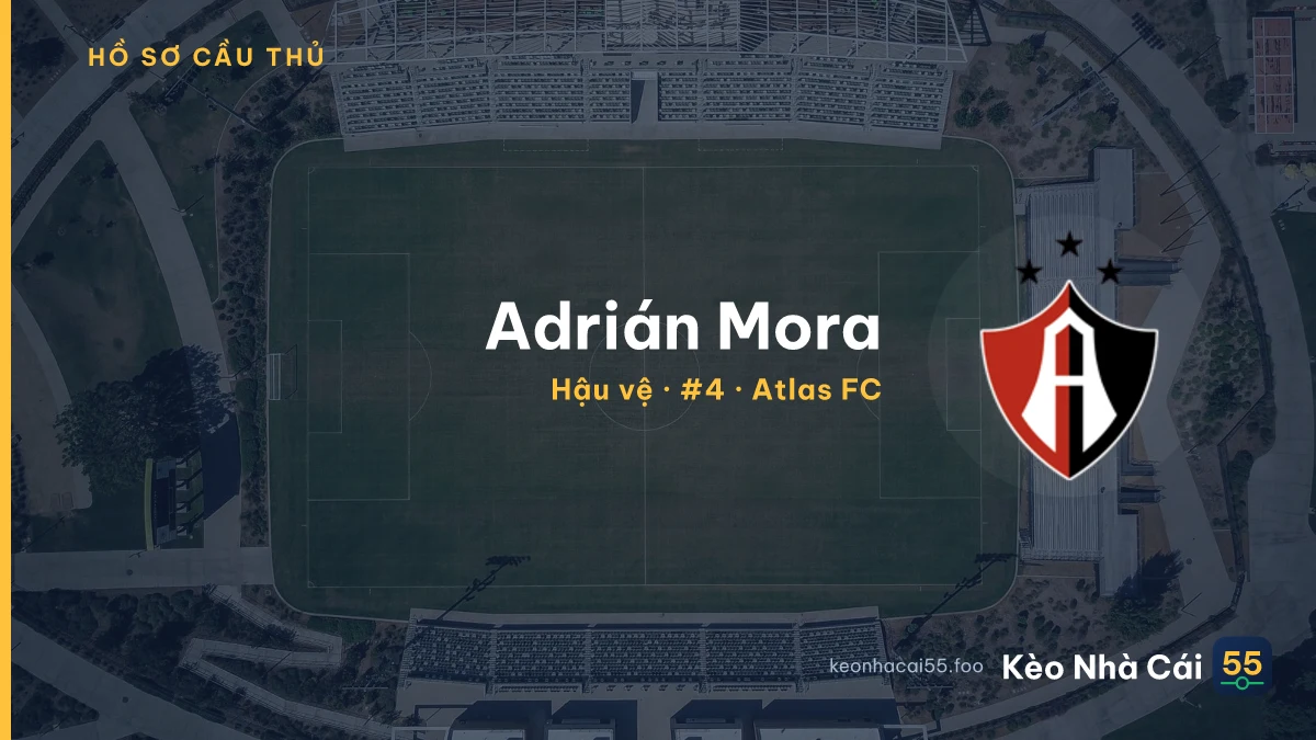 Adrián Mora — Atlas FC