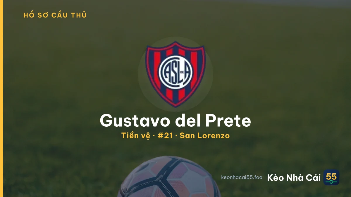 Gustavo del Prete — San Lorenzo