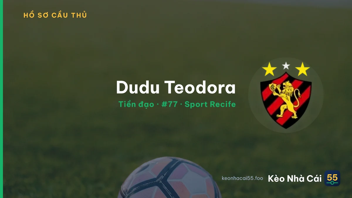 Dudu Teodora — Sport Recife
