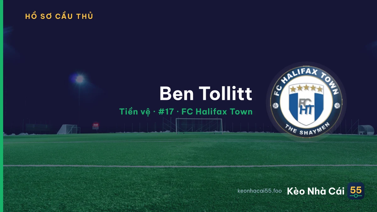 Ben Tollitt — FC Halifax Town