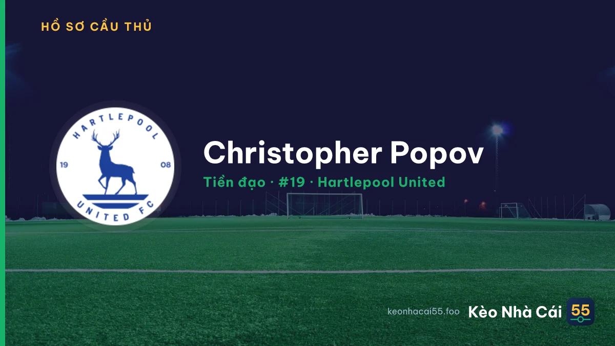 Christopher Popov — Hartlepool United