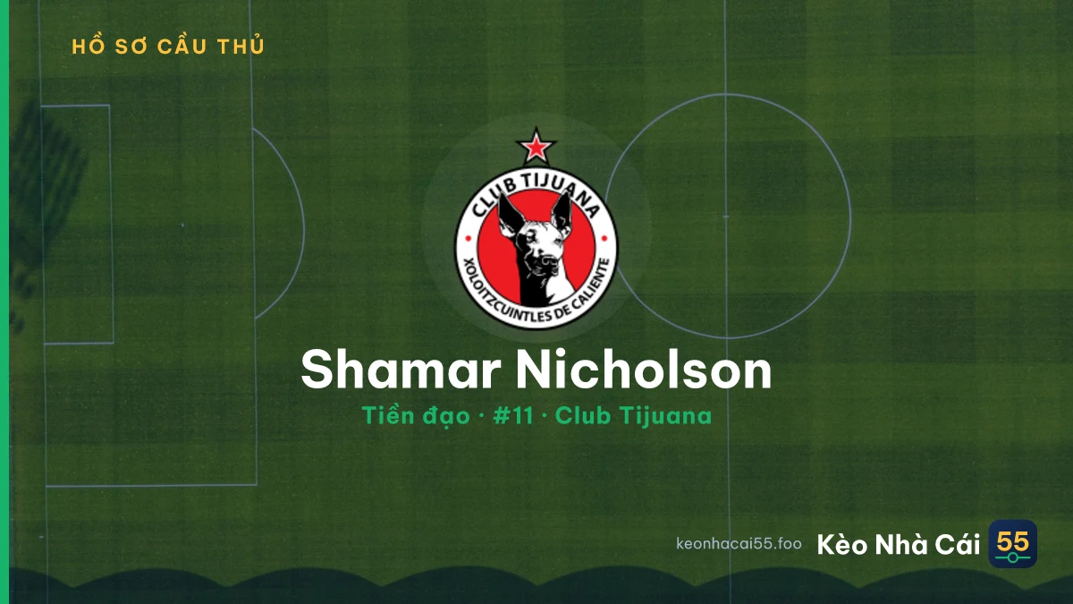 Shamar Nicholson — Club Tijuana