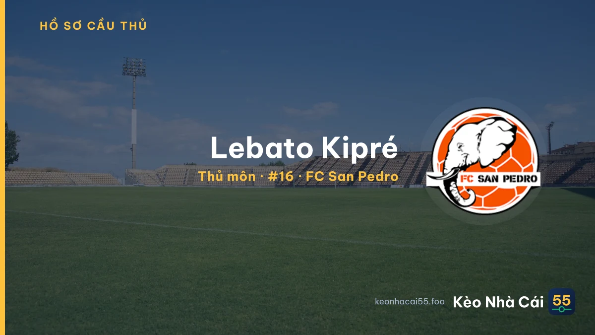 Lebato Kipré — FC San Pedro