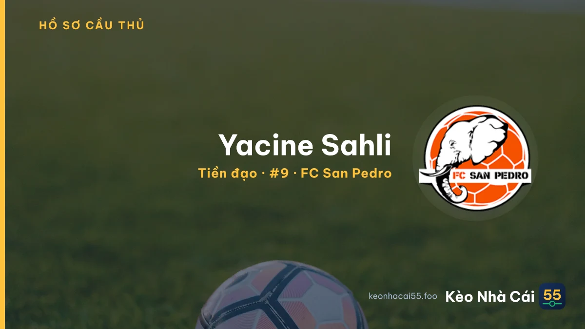 Yacine Sahli — FC San Pedro