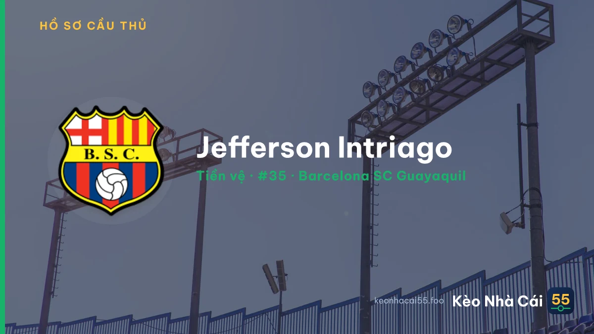 Jefferson Intriago — Barcelona SC Guayaquil