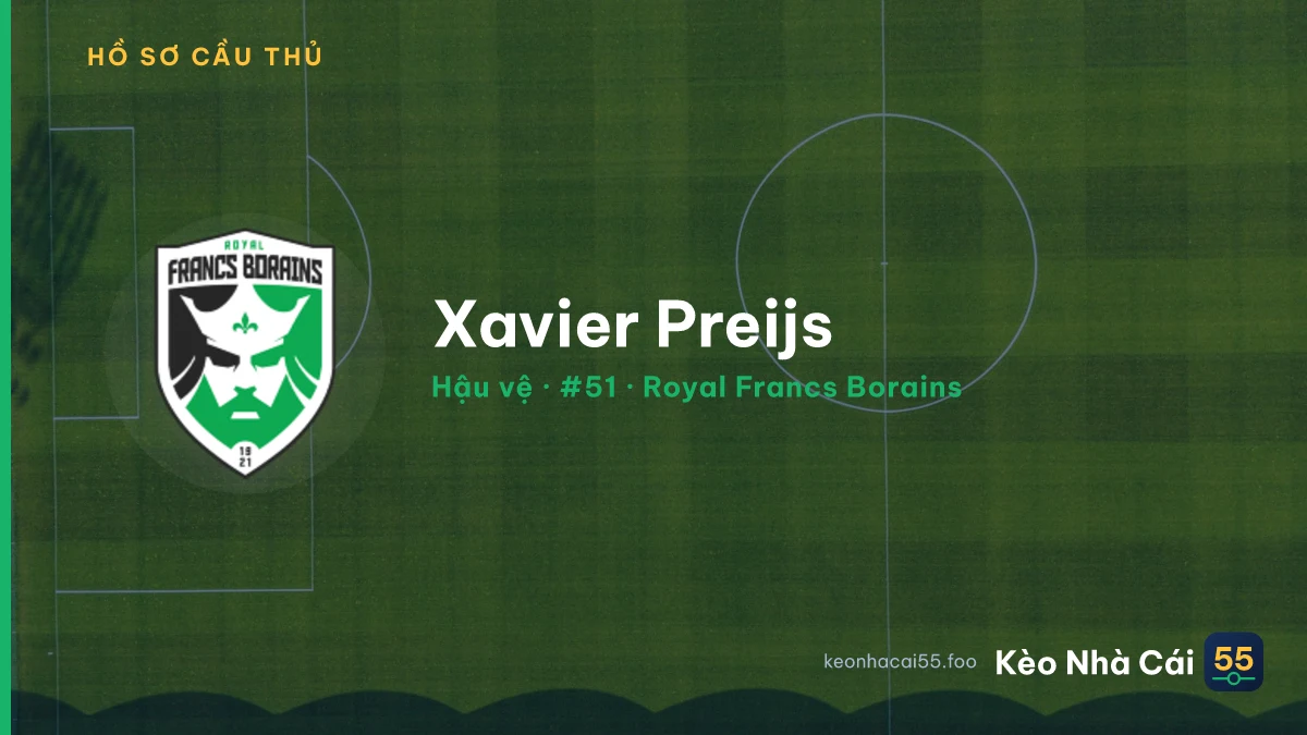 Xavier Preijs — Royal Francs Borains