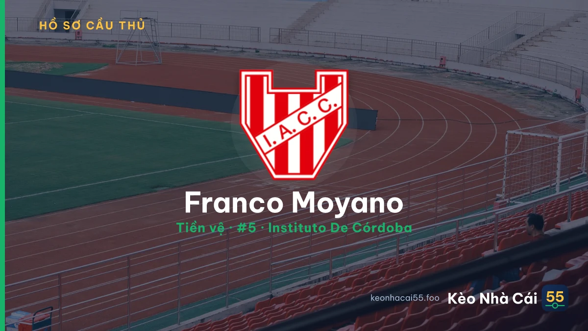 Franco Moyano — Instituto De Córdoba