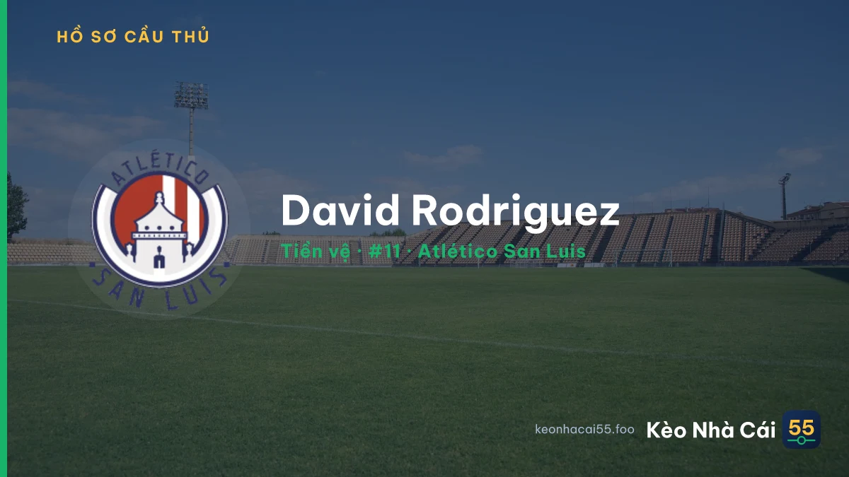 David Rodriguez — Atlético San Luis
