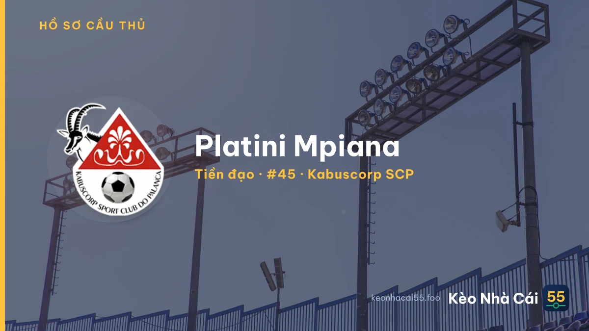 Platini Mpiana — Kabuscorp SCP