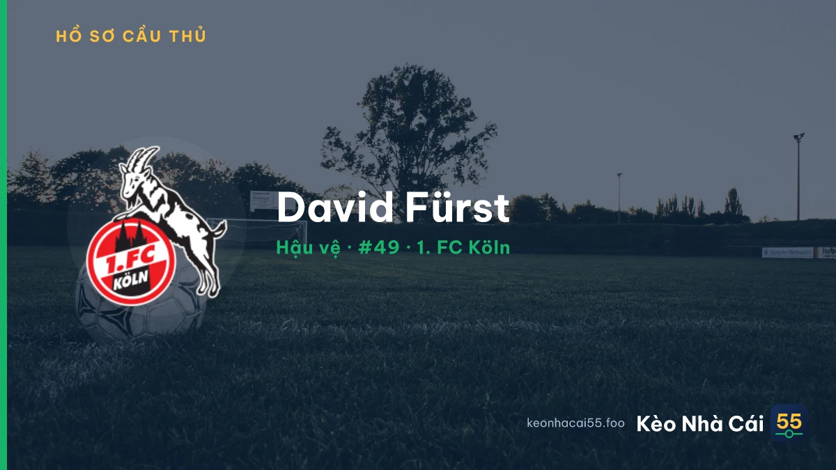 David Fürst — 1. FC Köln