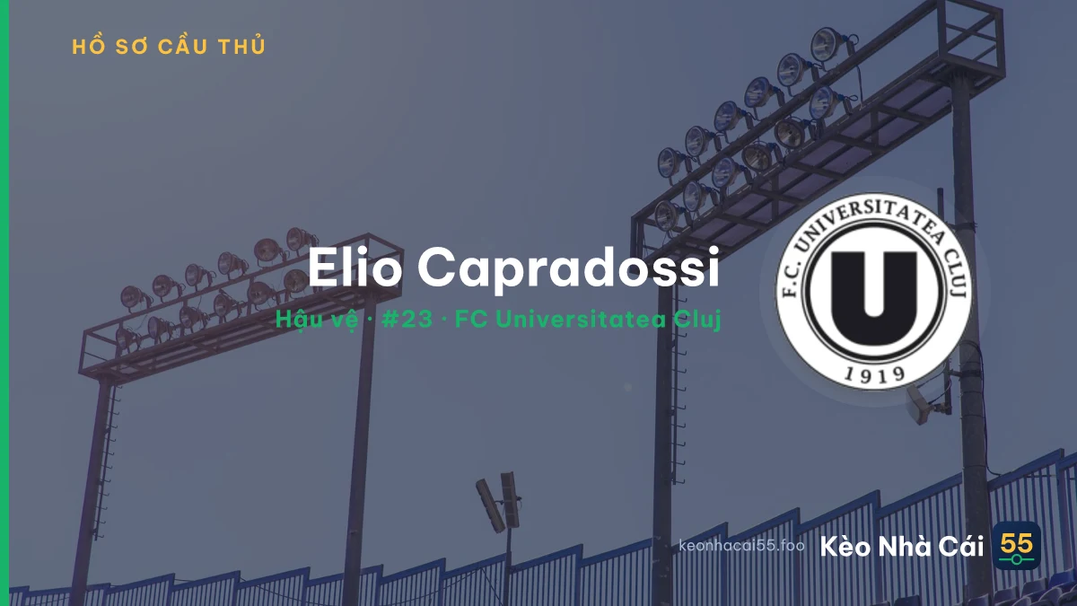Elio Capradossi — FC Universitatea Cluj