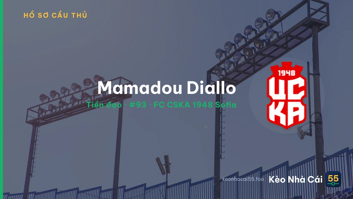 Mamadou Diallo — FC CSKA 1948 Sofia