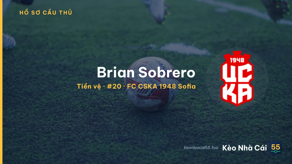 Brian Sobrero — FC CSKA 1948 Sofia