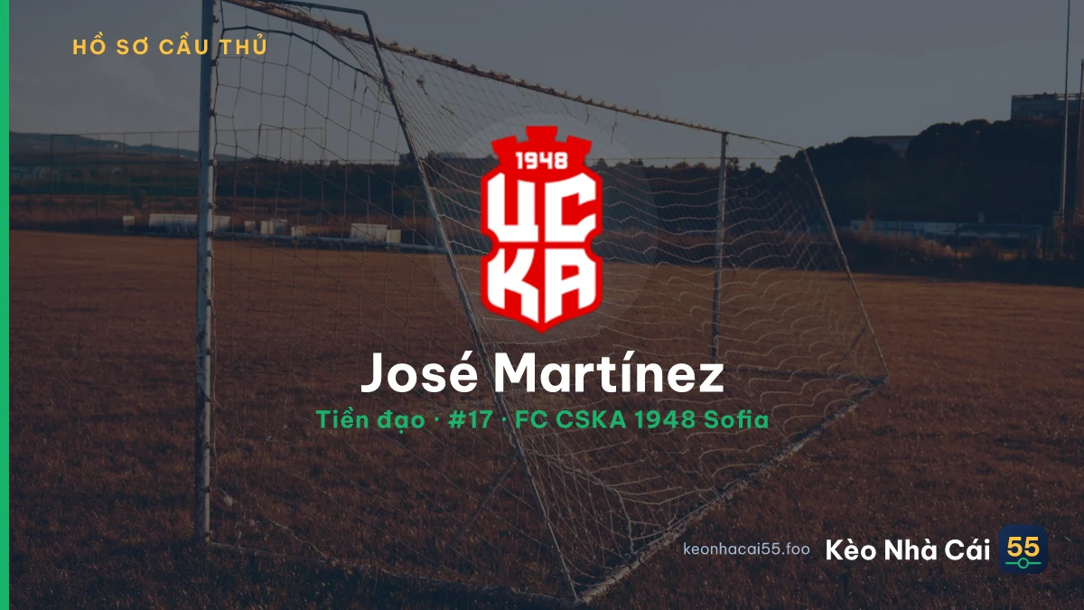 José Martínez — FC CSKA 1948 Sofia