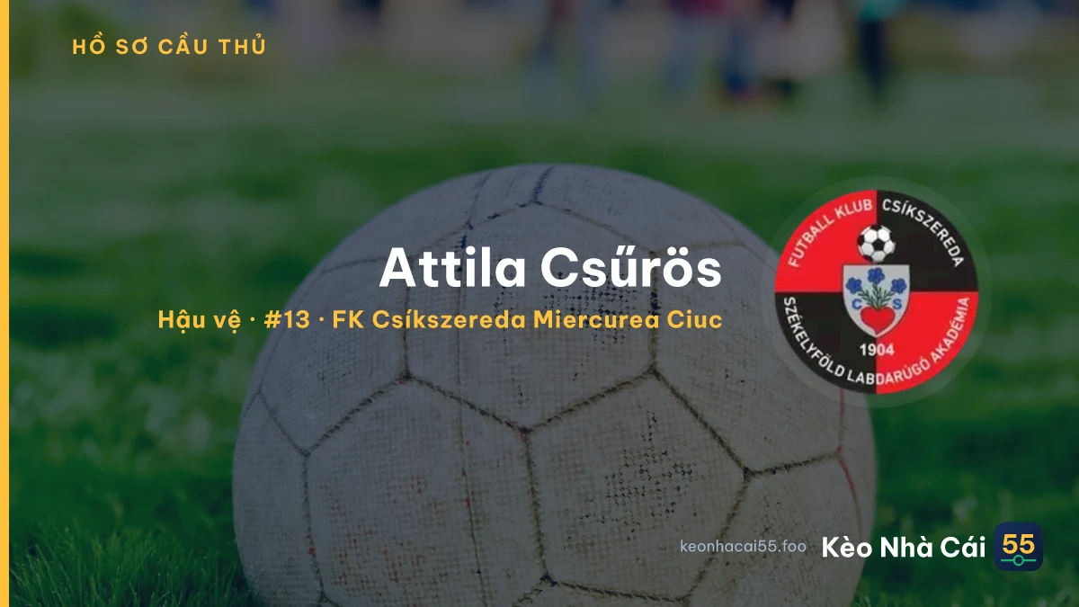 Attila Csűrös — FK Csíkszereda Miercurea Ciuc