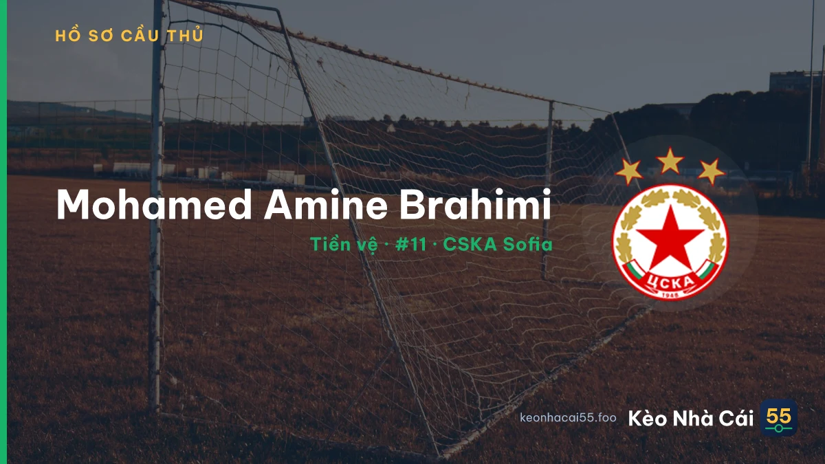 Mohamed Amine Brahimi — CSKA Sofia