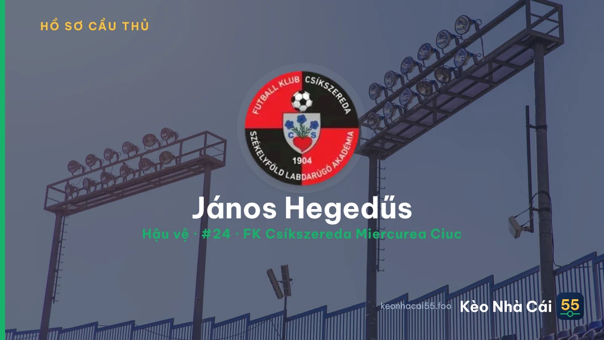János Hegedűs — FK Csíkszereda Miercurea Ciuc