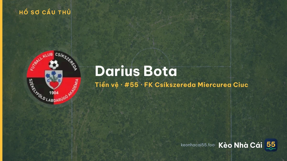 Darius Bota — FK Csíkszereda Miercurea Ciuc