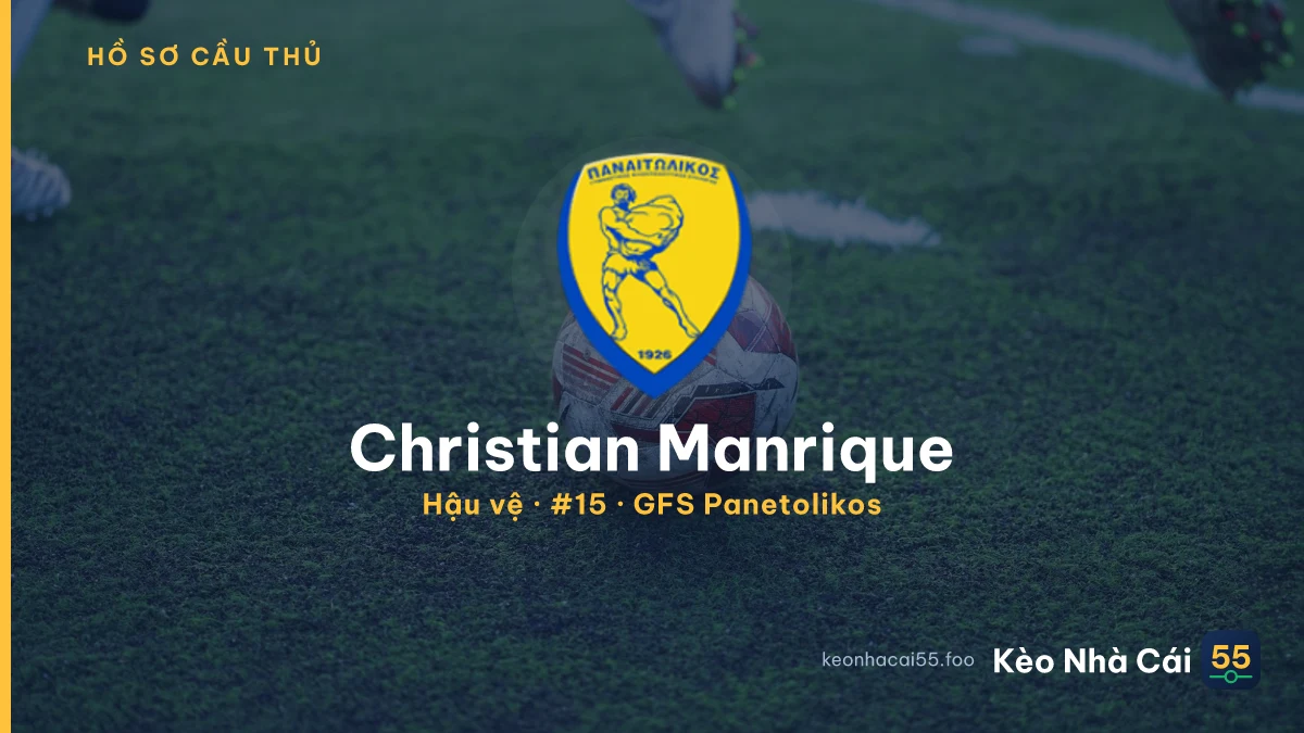 Christian Manrique — GFS Panetolikos