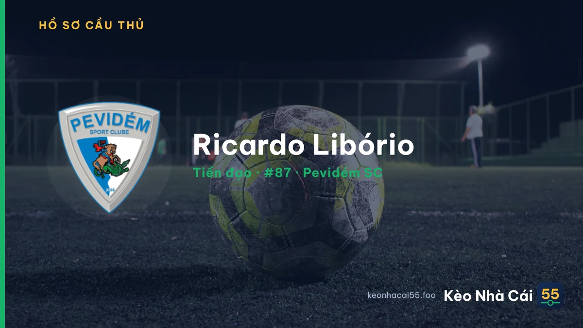 Ricardo Libório — Pevidém SC