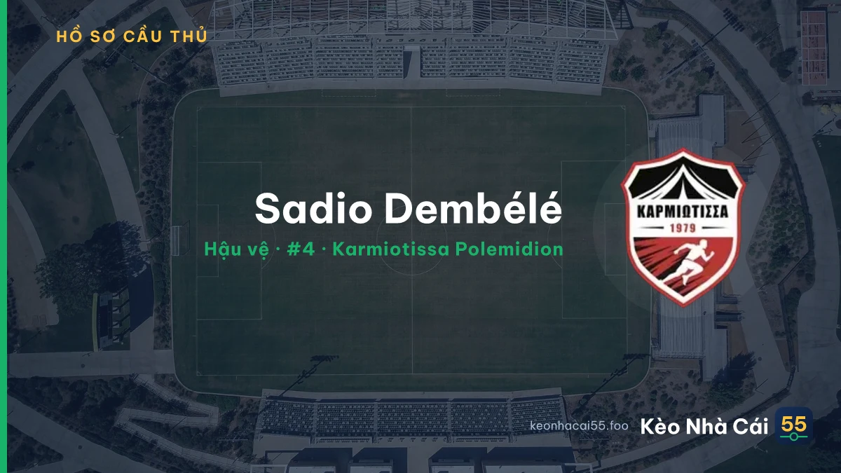 Sadio Dembélé — Karmiotissa Polemidion