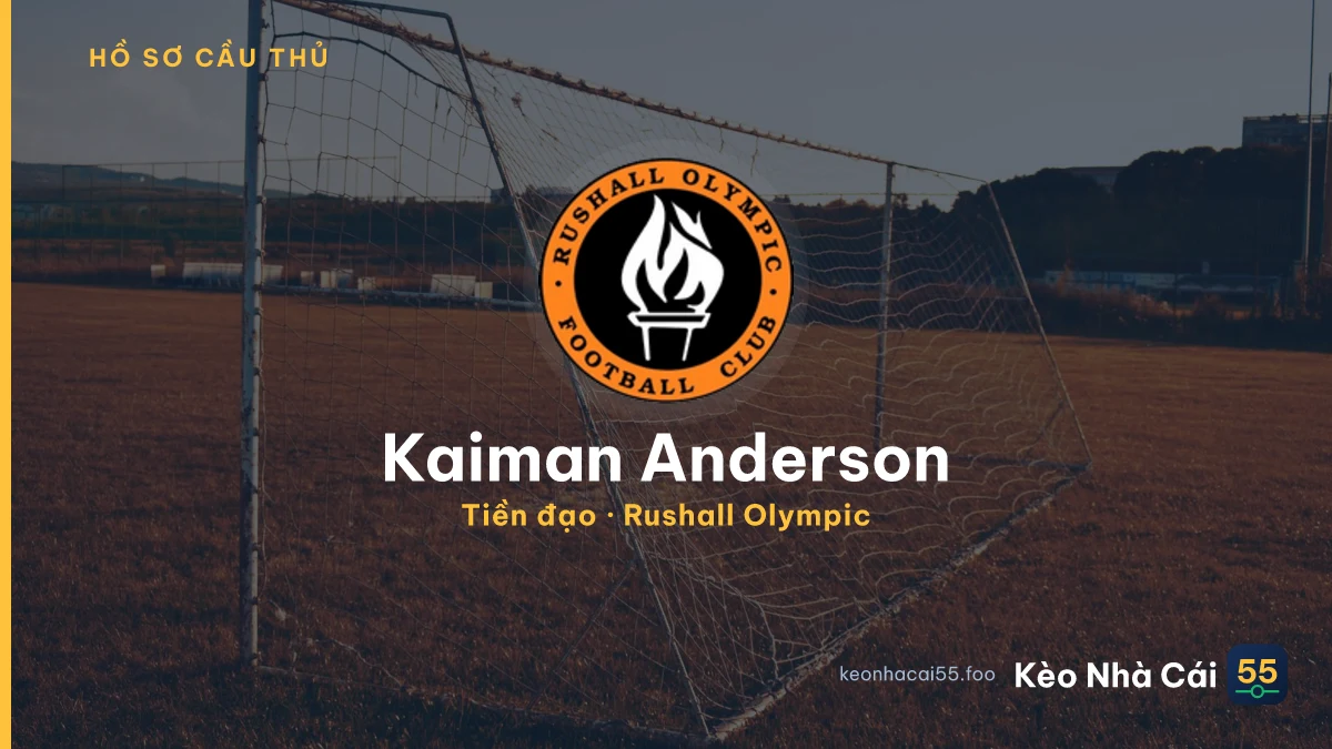 Kaiman Anderson — Rushall Olympic