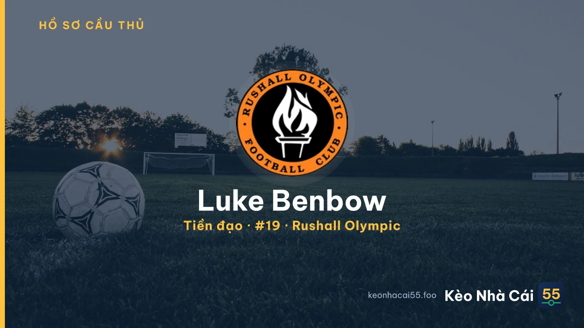 Luke Benbow — Rushall Olympic