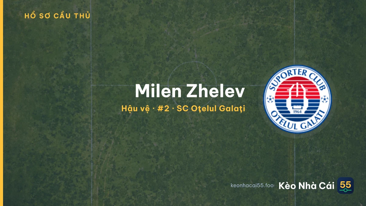 Milen Zhelev — SC Oțelul Galați