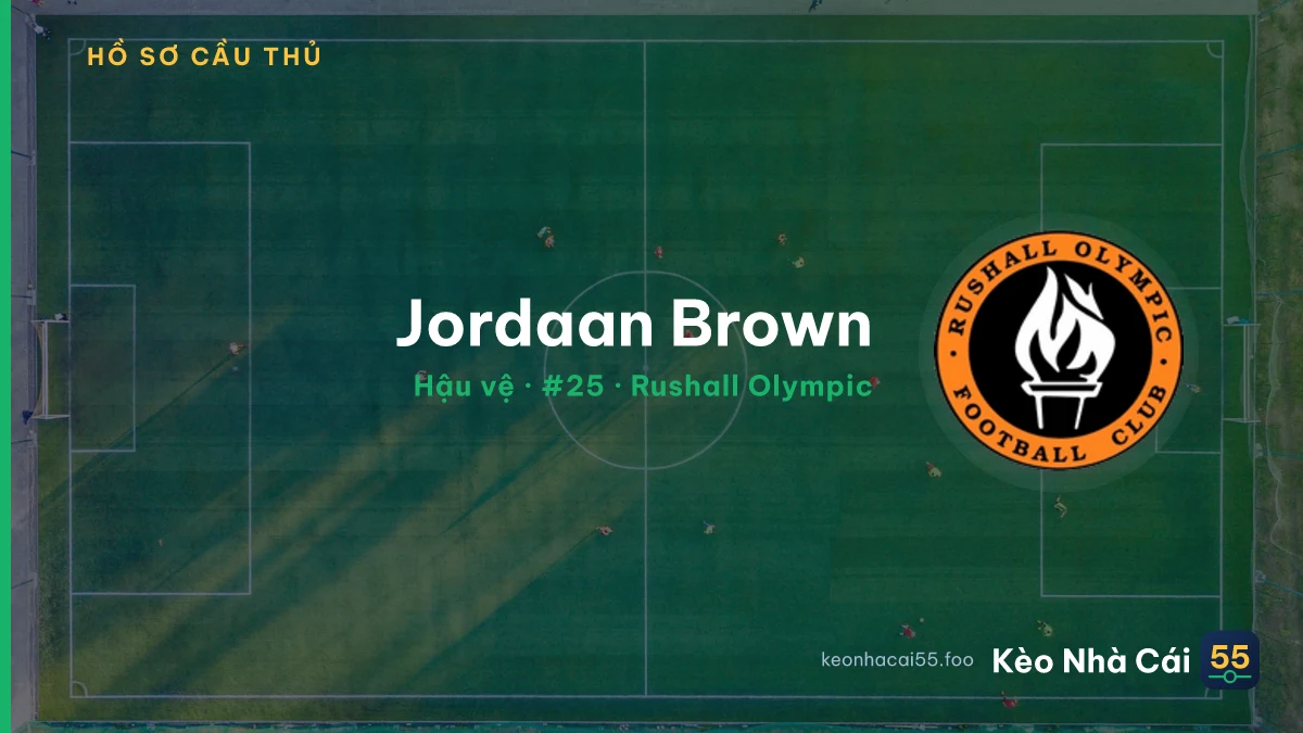 Jordaan Brown — Rushall Olympic
