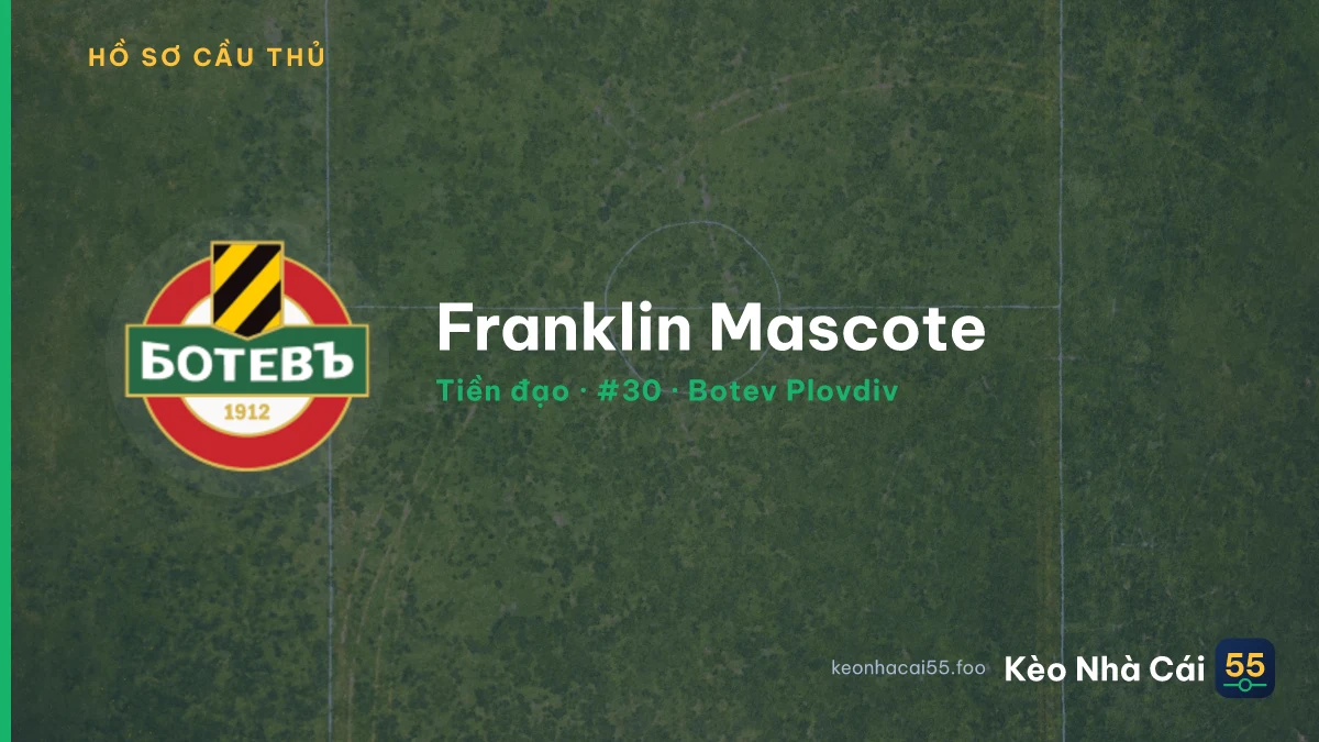 Franklin Mascote — Botev Plovdiv