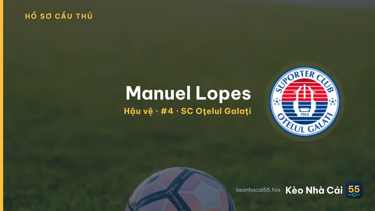 Manuel Lopes — SC Oțelul Galați
