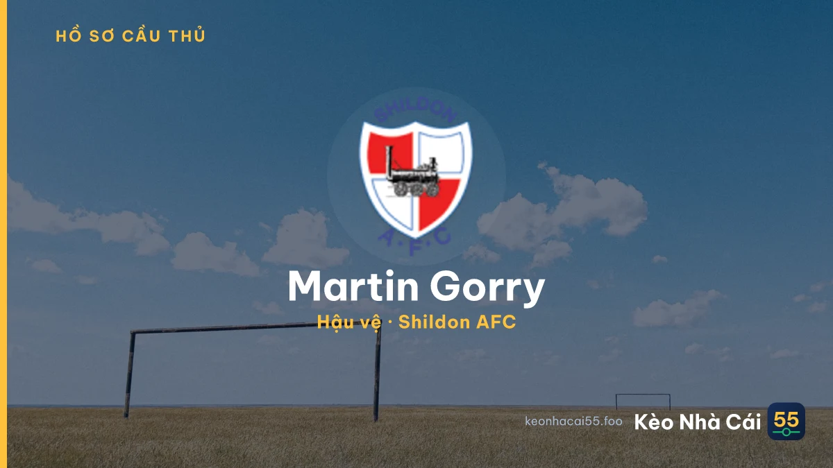 Martin Gorry — Shildon AFC