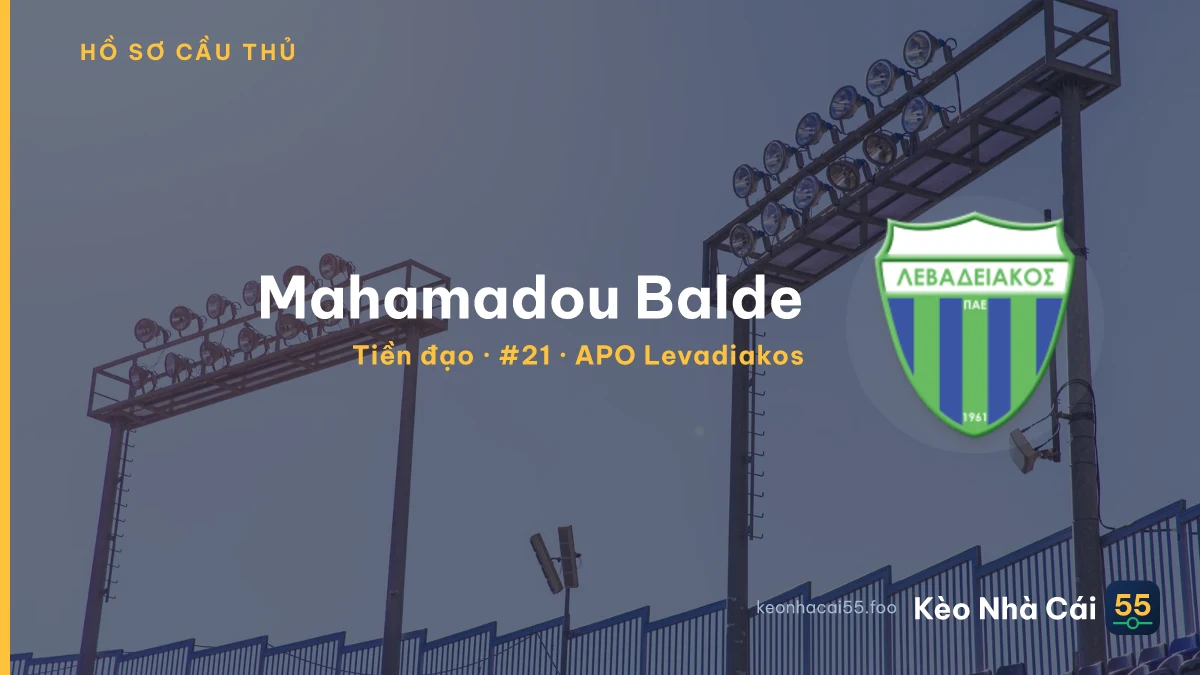 Mahamadou Balde — APO Levadiakos