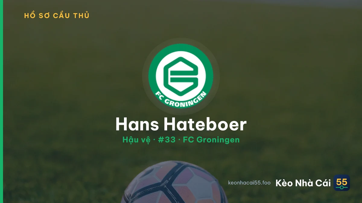 Hans Hateboer — FC Groningen