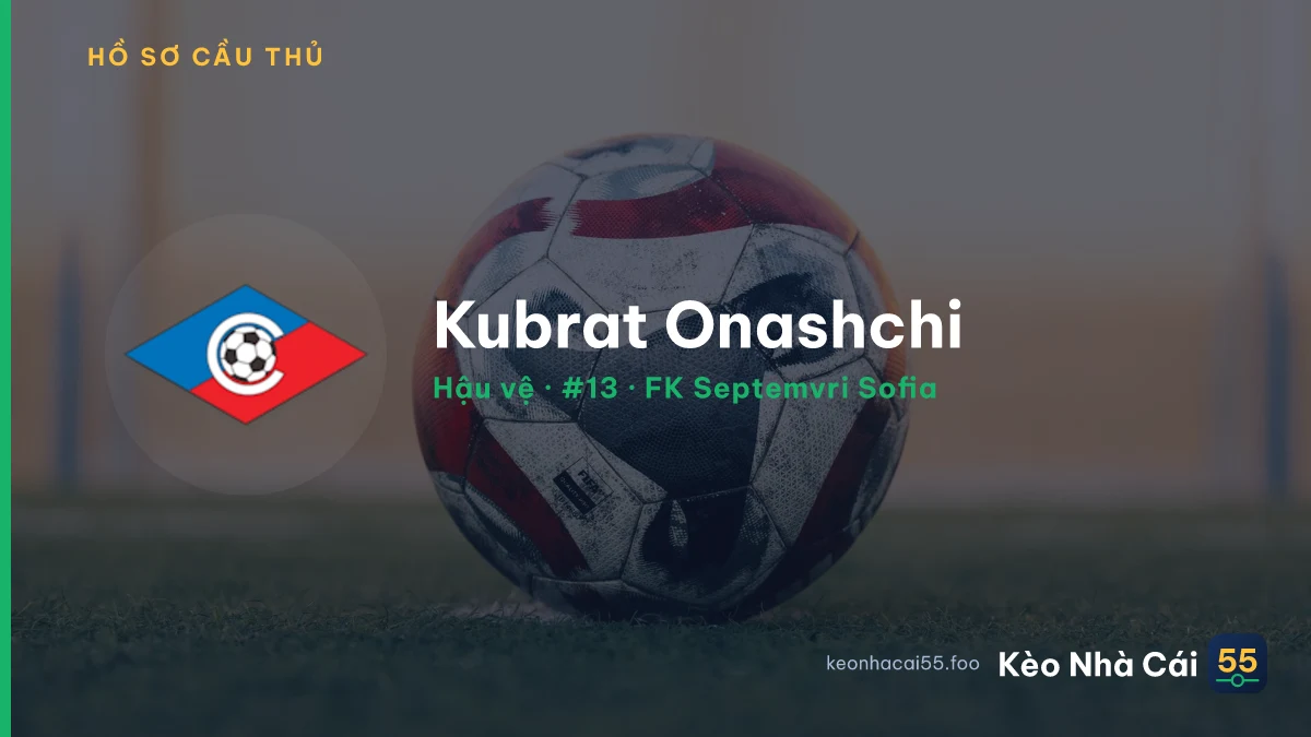 Kubrat Onashchi — FK Septemvri Sofia