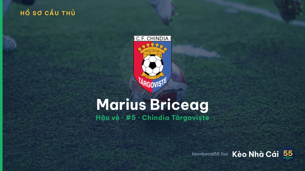 Marius Briceag — Chindia Târgoviște
