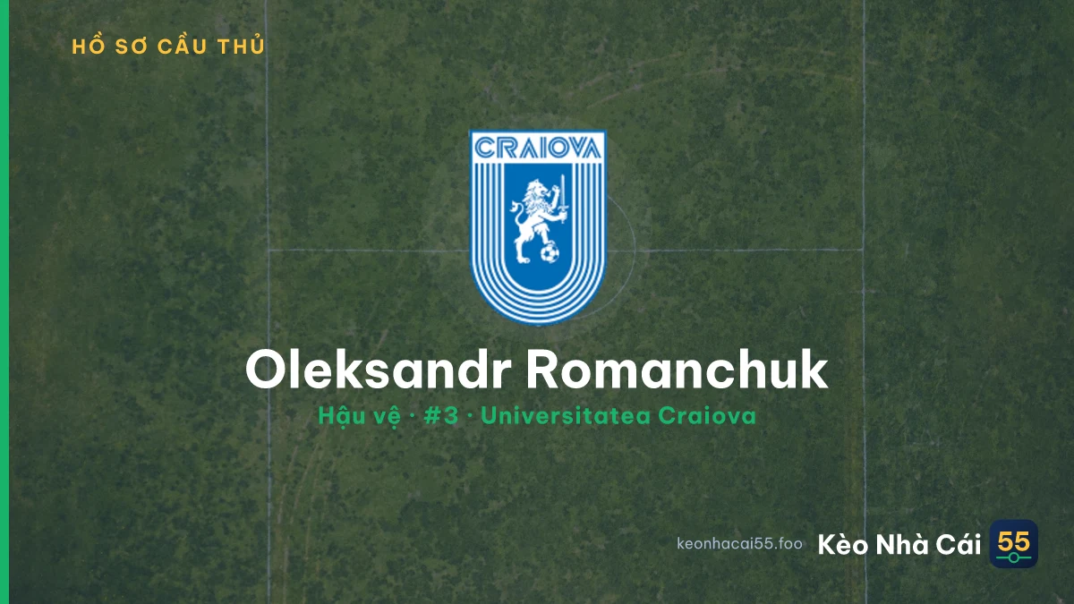 Oleksandr Romanchuk — Universitatea Craiova