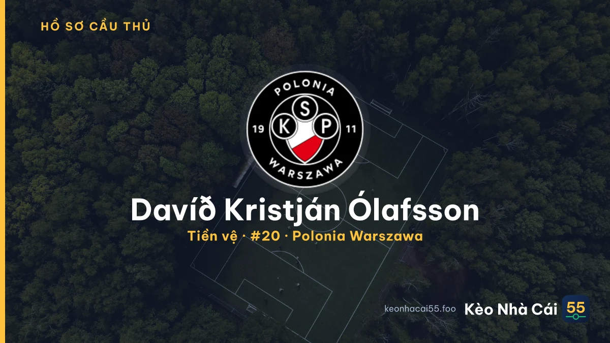 Davíð Kristján Ólafsson — Polonia Warszawa