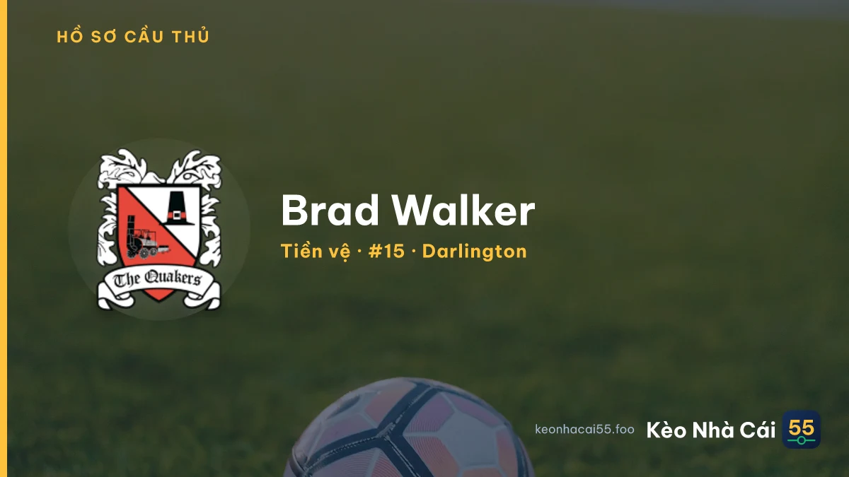 Brad Walker — Darlington