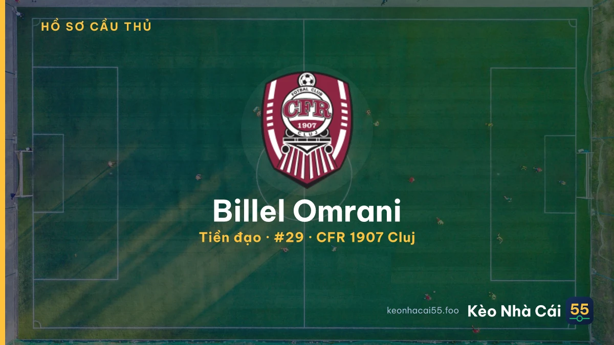 Billel Omrani — CFR 1907 Cluj