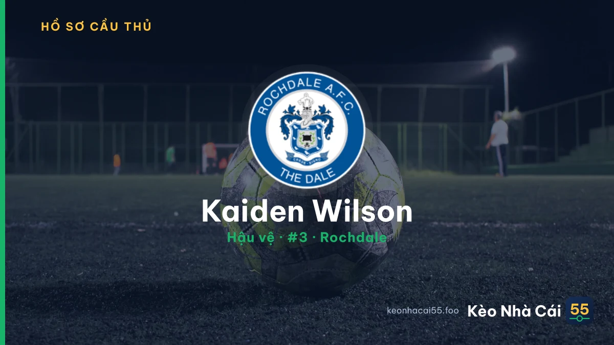 Kaiden Wilson — Rochdale