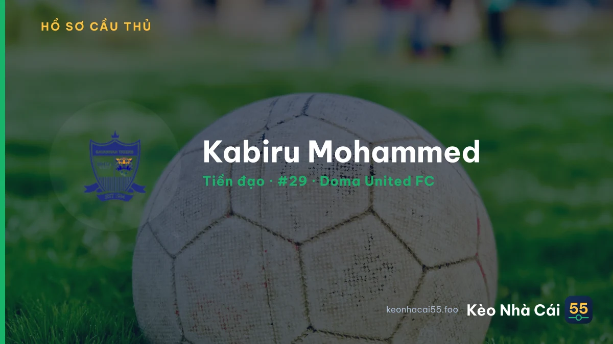 Kabiru Mohammed — Doma United FC